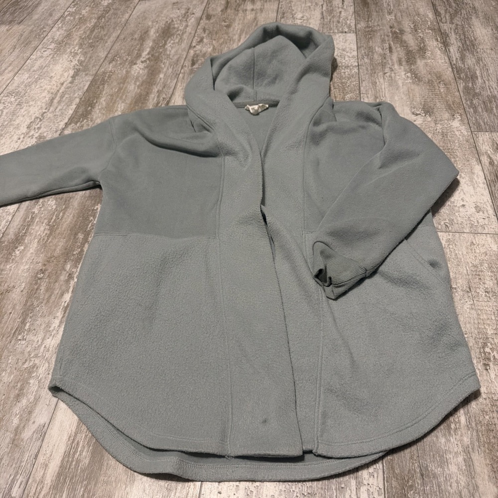 Olive And Oak Women Size S Sage Green Hooded Longsleeve Cardigan